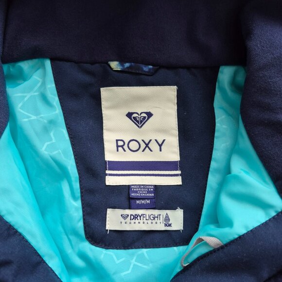 ROXY Jetty Block JK Snowboard Jacket Coat Medium - Picture 7 of 16